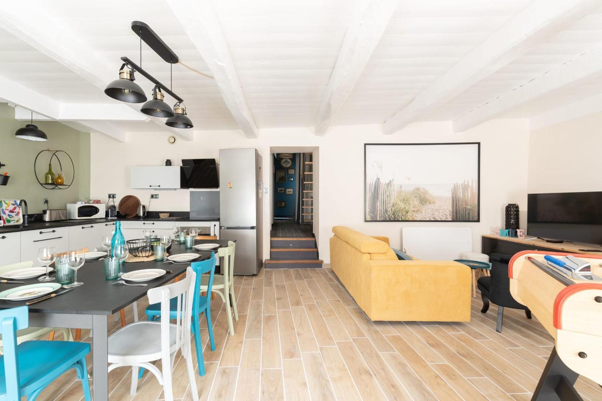 Ker Des Halles - Maison8Prswifi Pornic Bagian luar foto
